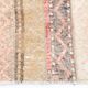 2x10 Contemporary Red & Beige Turkish Runner Rug, 59x298Cm