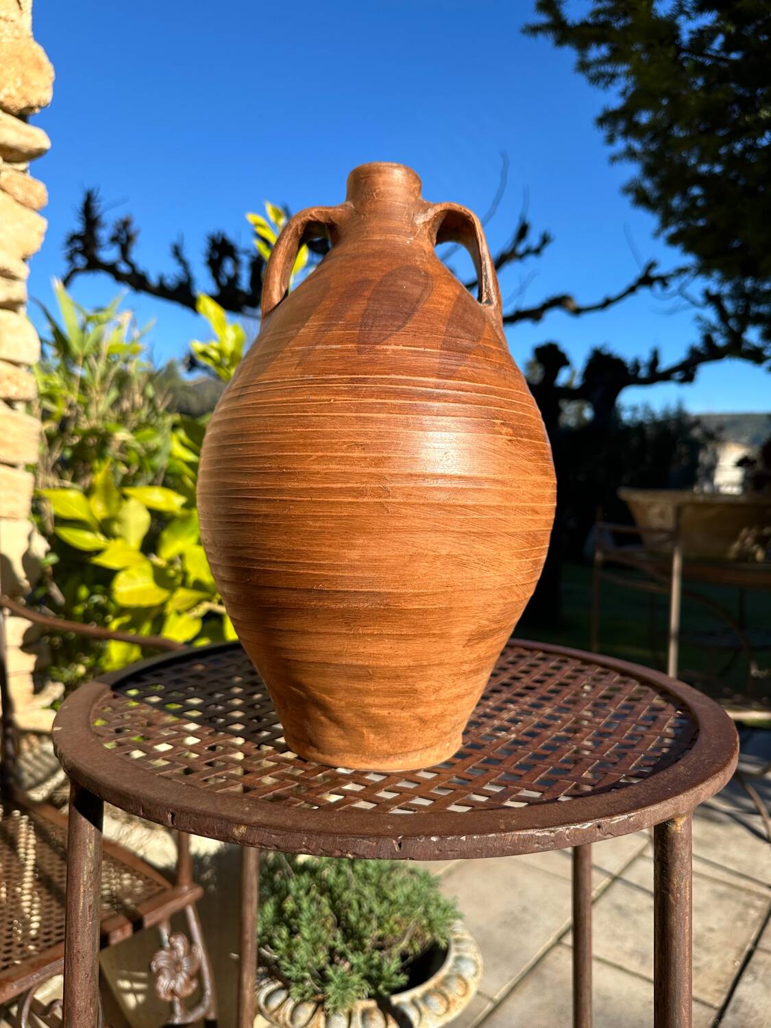 Terracotta jug