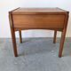 Pair of wooden bedside tables, circa 1950