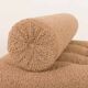 Scandinavian mid century daybed in natural boucle fabric, Denmark 1960s