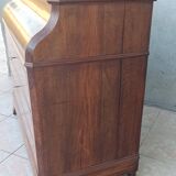 Louis Philippe walnut chest of drawers