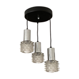 Suspension cascade raak. 3 steel and glass tubes. 1970