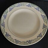 Hamage & Moulin des loups iron earthenware flat plate