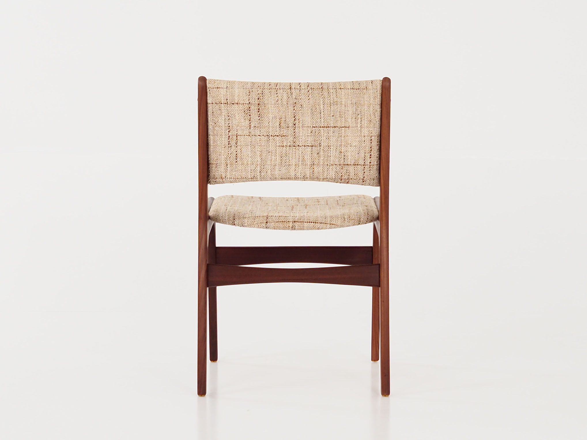 Six chairs by Henning Kjaernulf design, 70s design