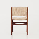 Six chairs by Henning Kjaernulf design, 70s design