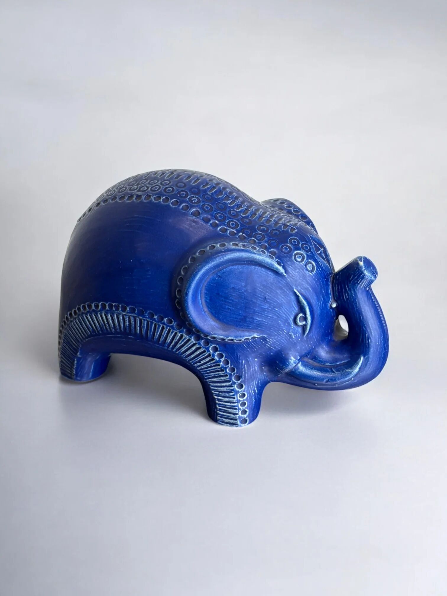 Ceramic elephant by Aldo Londi for Bitossi, Italy, 1960s