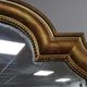 Old mirror Louis xvi style gilded wood stucco xixeme