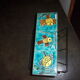 Wrought iron ceramic magazine holder with top from the 1950s - 1960s