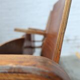 Vintage foldable theatre seats