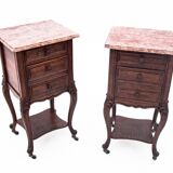 Bedside tables, France, around 1890