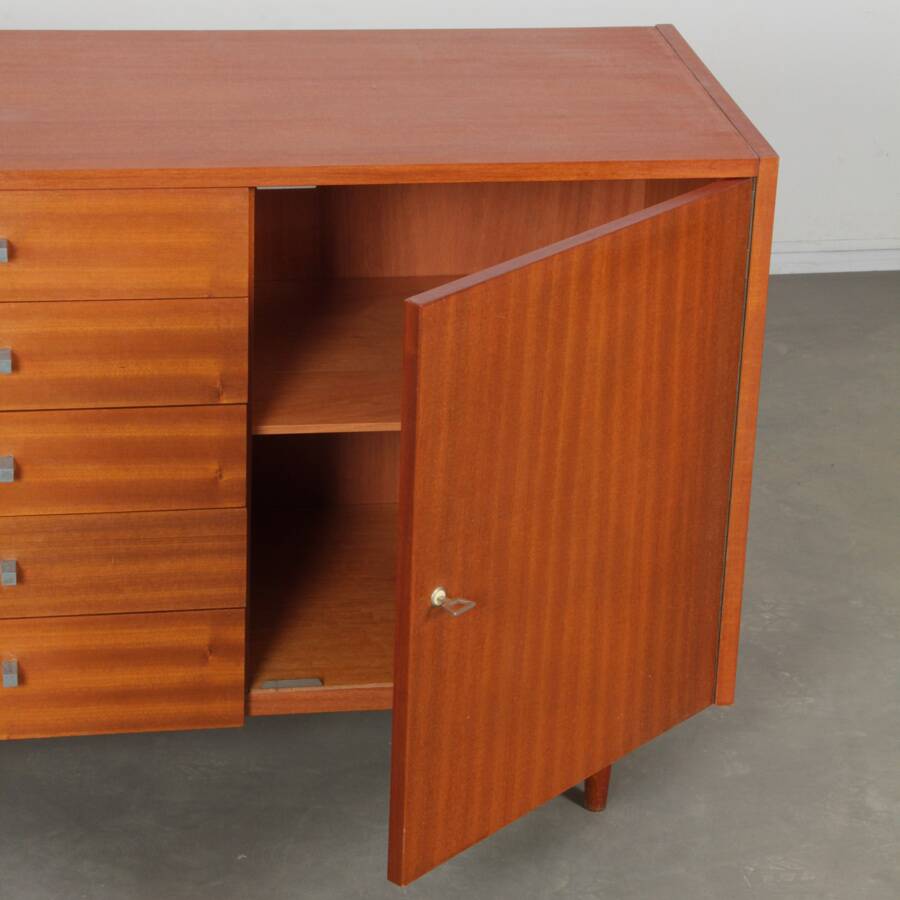 Commode en bois produite par Drevozpracujici podnik, 1960