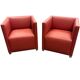 Chaises cubiques de Paolo Piva pour Wittmann, années 1980, lot de 2