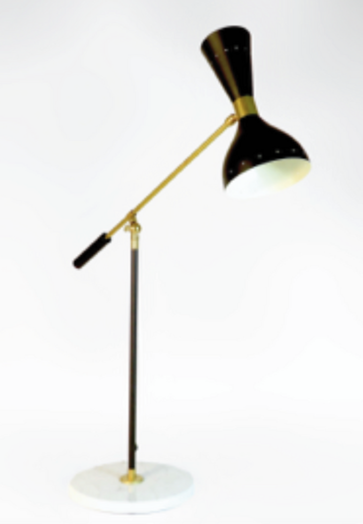 Lamp moonlight balance black