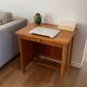 1950s vintage children's desk in light oak