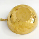 Large brass fruit bowl