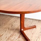 Table ronde extensible en teck danoise vintage  🧷 ETSY KEYWORDS & TAGS 🇩