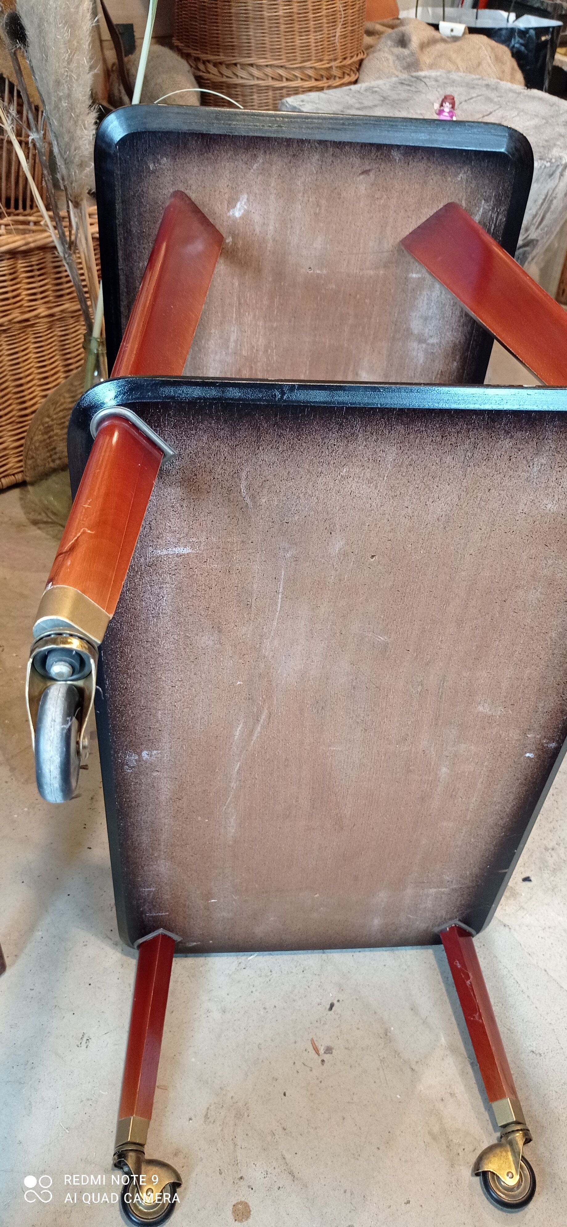 Desserte meuble TV année 60