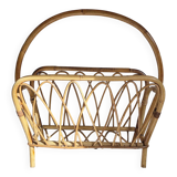 Porte-revues en rotin