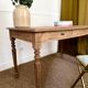 Bureau en chêne rénové