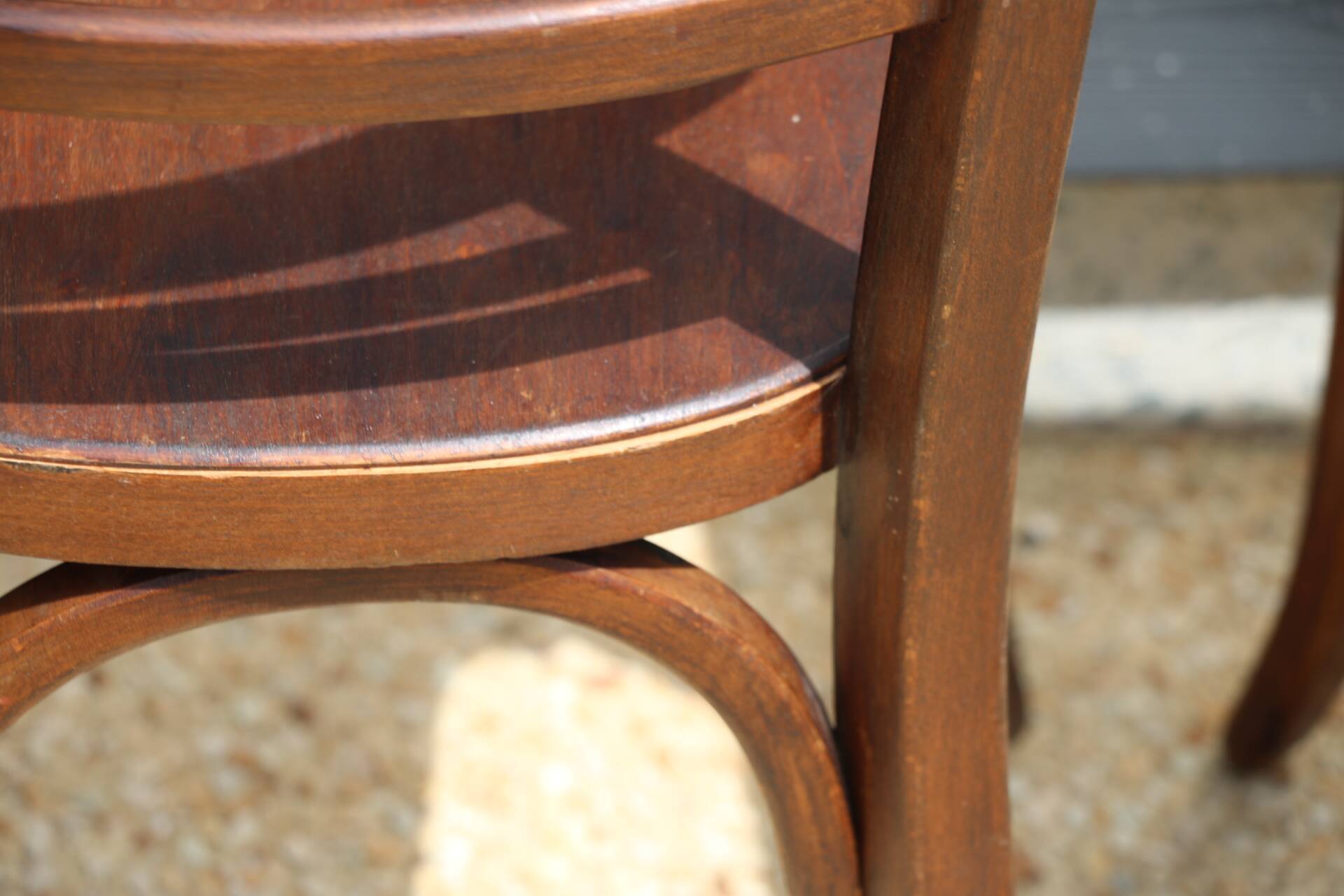 BAUMANN N°29 chair dark beech