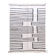 Contemporary Black and White Rug - 291 x 214 cm