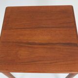 Danish modern teak nesting tables 3 side tables early 1960s