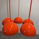 Verner Panton chandelier Flowerpot lamp