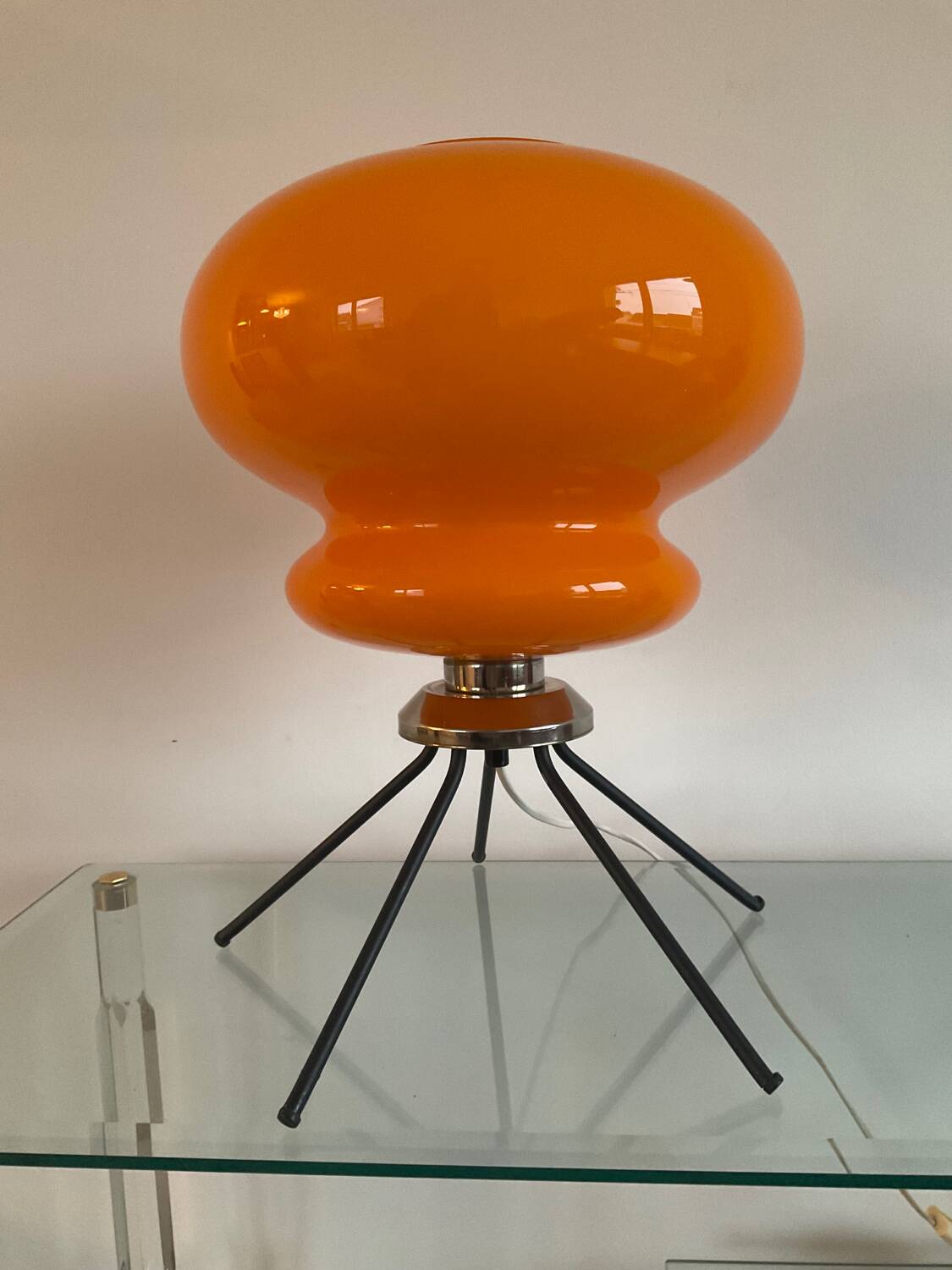 Opaline lamp from the 60s-70s