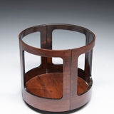 Round side Table in Jacaranda, Novo Rumo, Brazil, 1960's