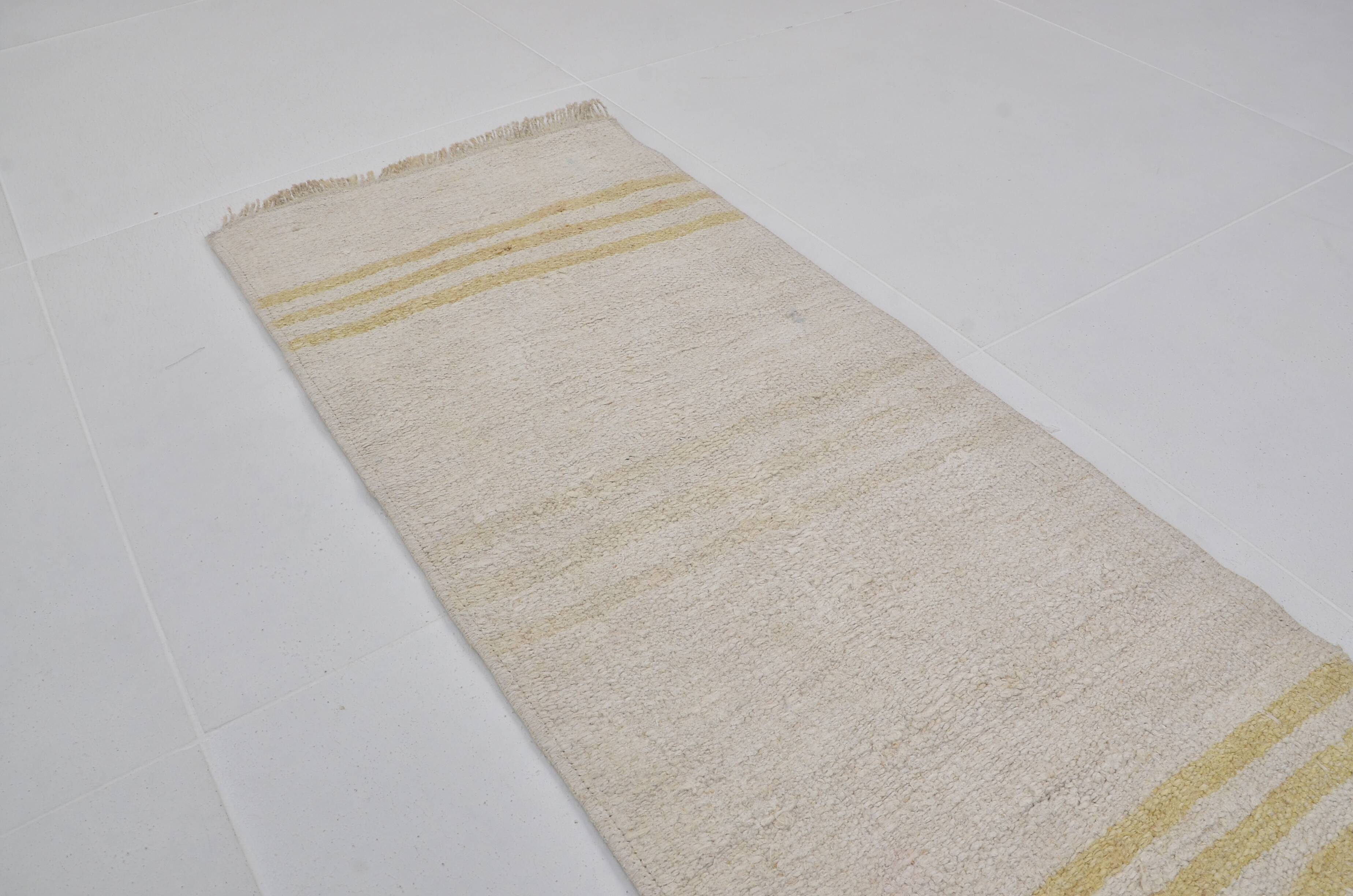 Small Vintage Hemp Kilim Rug sku3996
