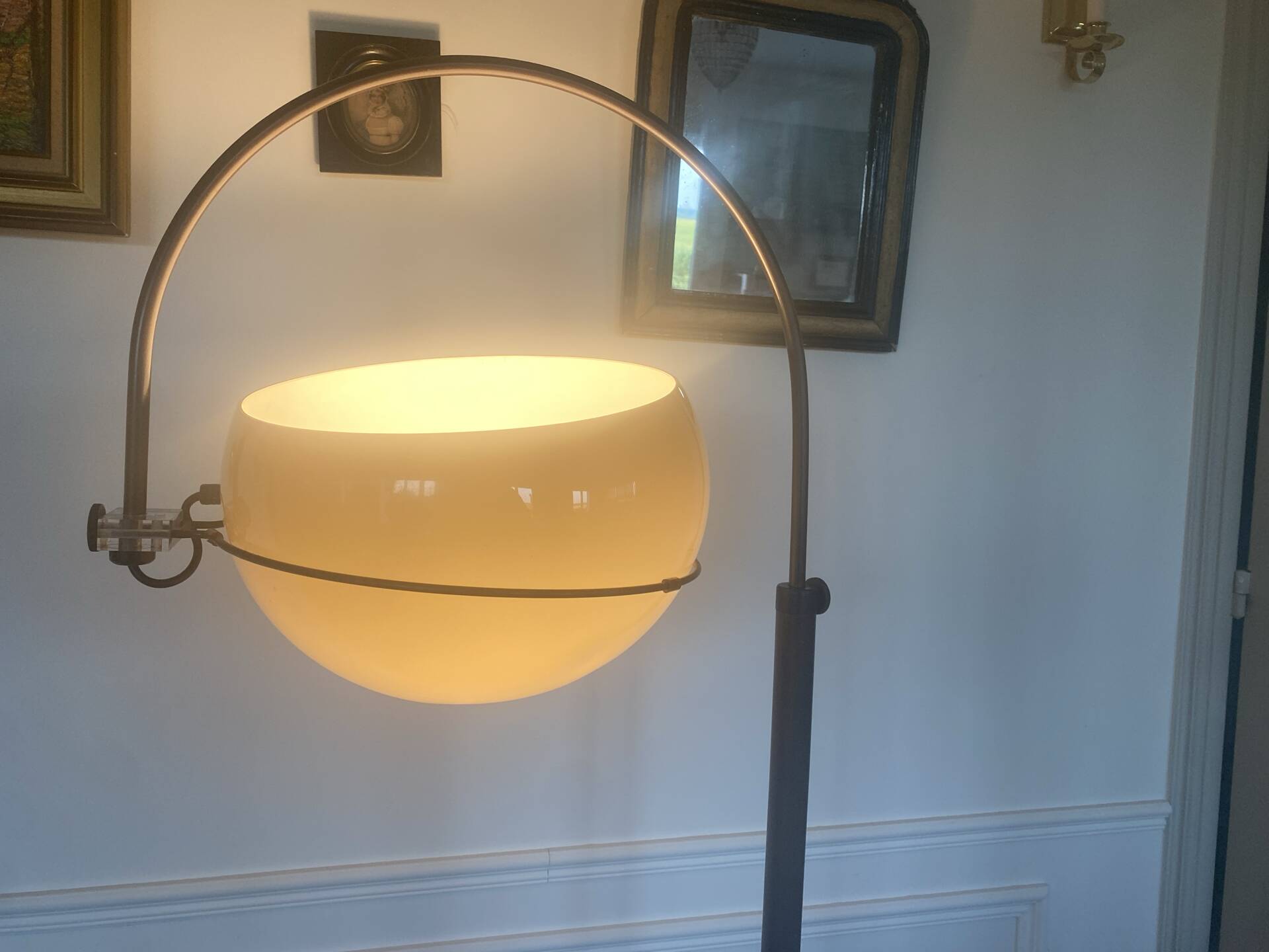 Mushroom Floor Lamp / Space Age Mid-Century by Gepo