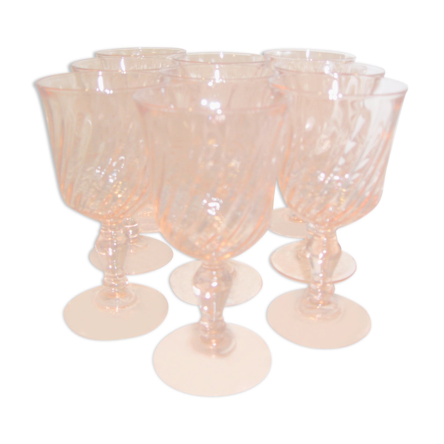 Rosaline Luminarc glasses