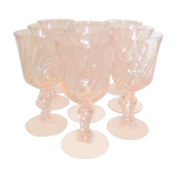 Rosaline Luminarc glasses