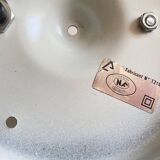 Aluminum Suspension Light, 1960s/70s