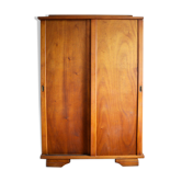 Penderie en bois blond