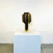 Type 742 Brass Coloured 'Orgue' Table Lamp, Possibly Maison Charles, France, 1960S