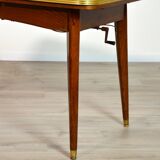 Table 4 to 6 people with extension cords up and down vintage 1960s