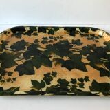1960 fiber ivy leaves tray