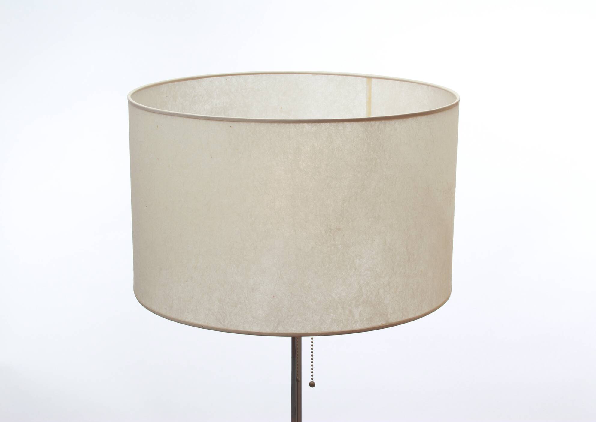 Minimalist floor lamp 1970s in chromed metal