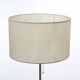 Minimalist floor lamp 1970s in chromed metal