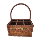 Basket bottle holder