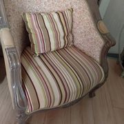 "Romantic" style armchair