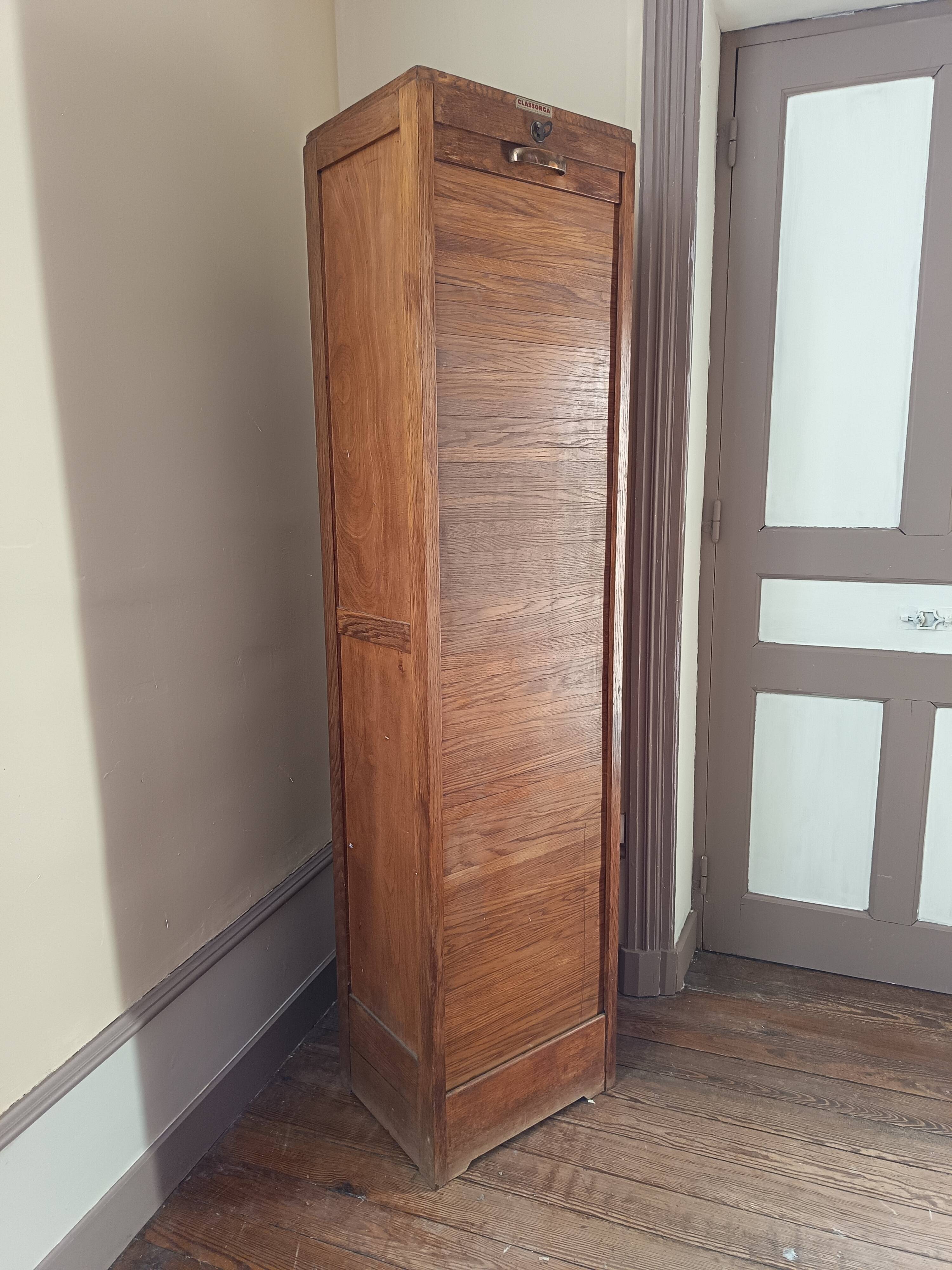 Large curtain cabinet "Classorga" early 20th century