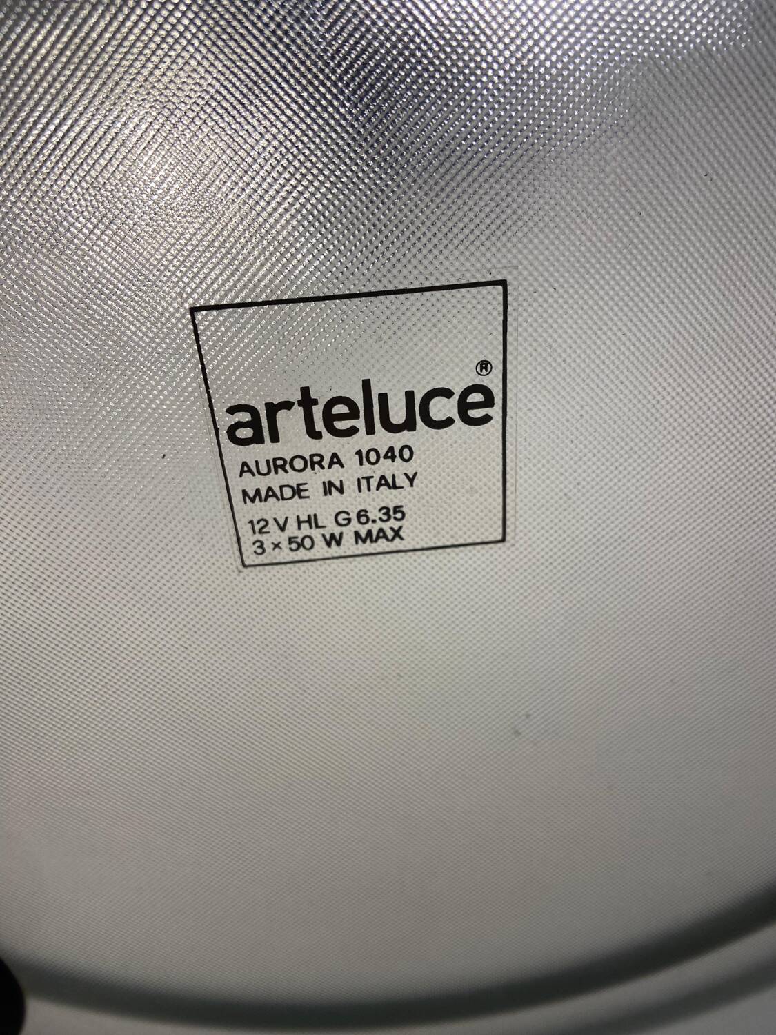 Aurora Light Pendant Arteluce 1980’s