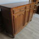 High sideboard in solid oak