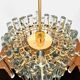 Crystal Glass Chandelier by Kinkeldey