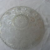 Large cisele crystal fruit cup