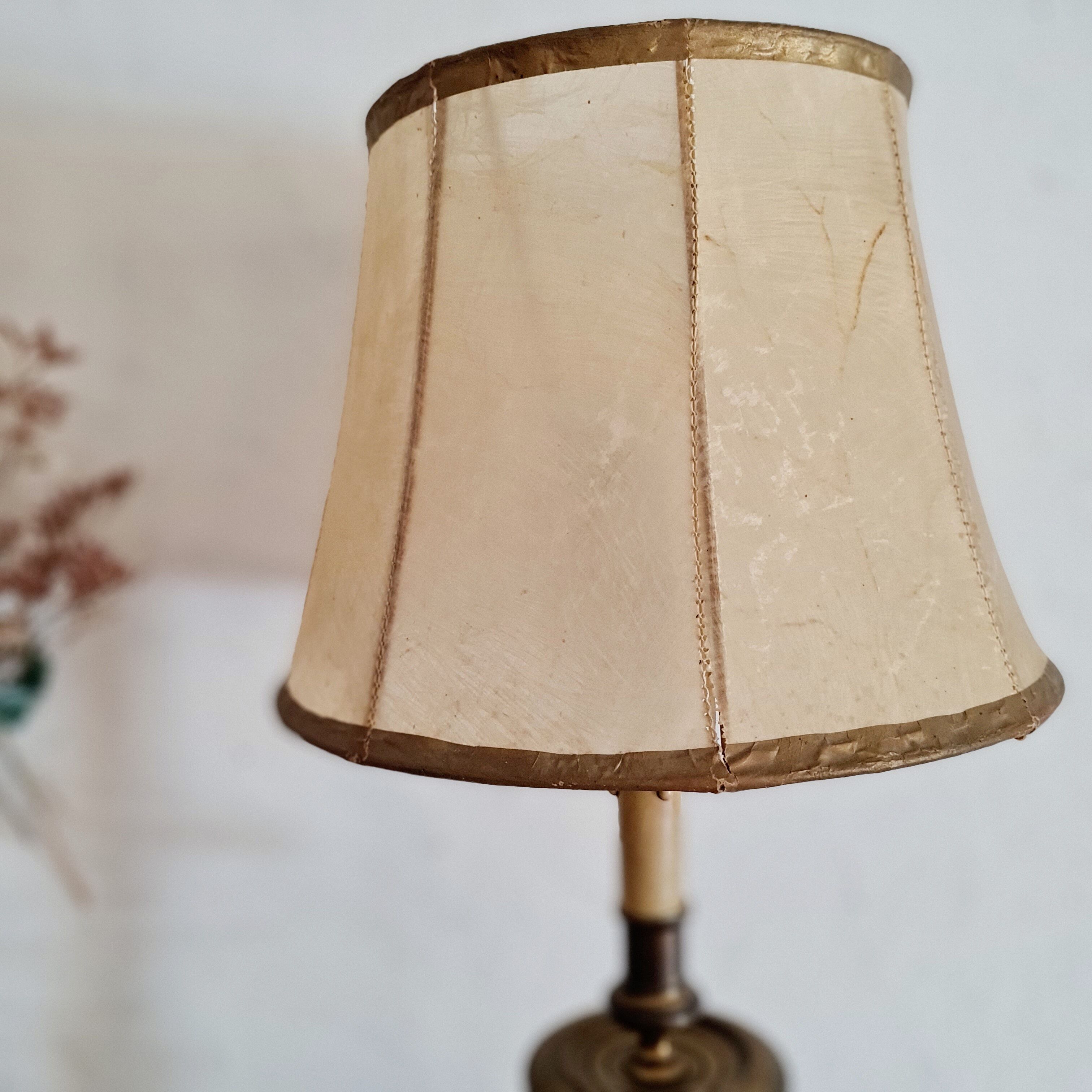 Antique brass lamp