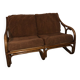 Vintage Maison Kok rattan sofa from the 70s