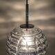 Murano glass ball pendant lamp by Doria Leuchten 1960